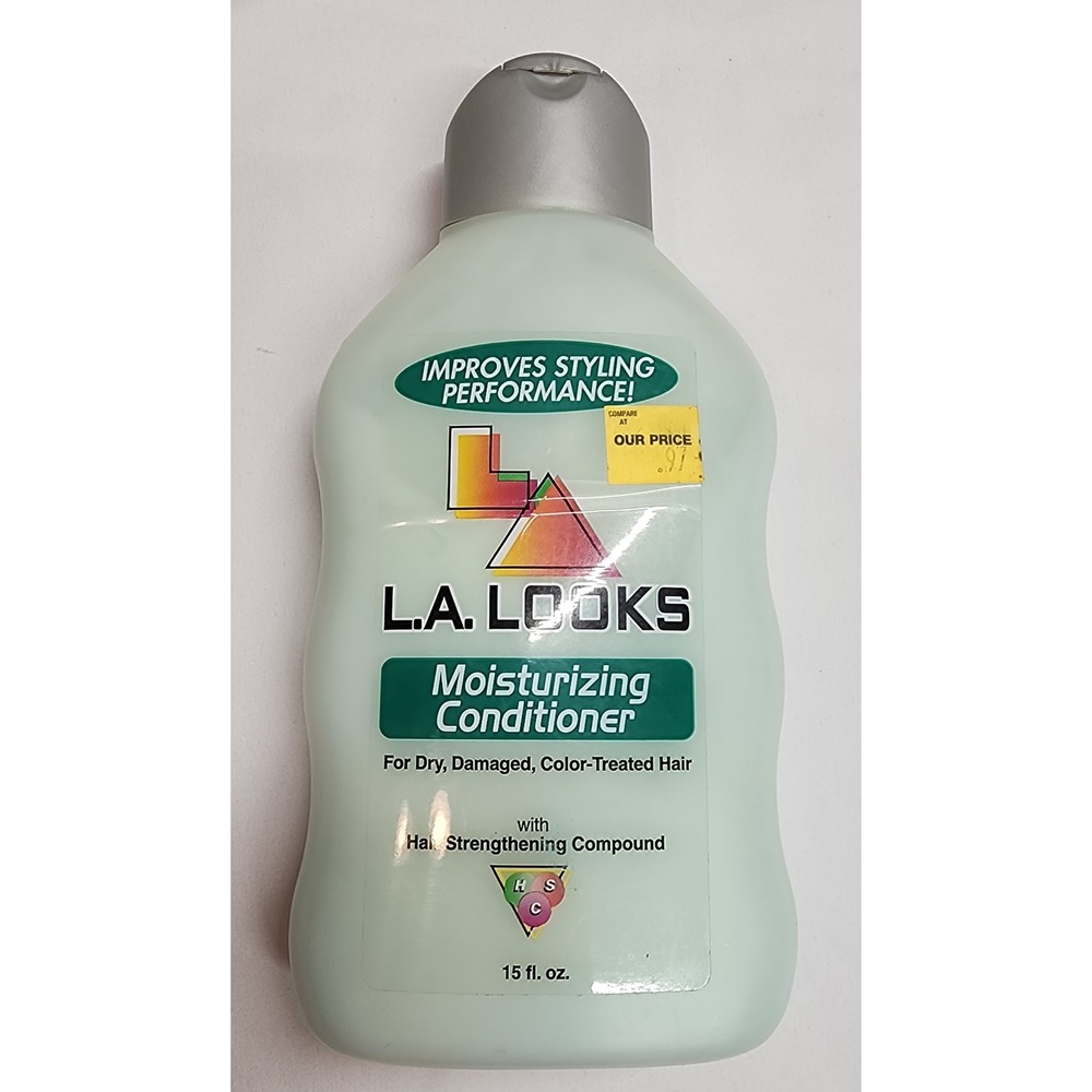 L.A. Looks Moisturizing Conditioner Dry Damaged Color Treated Hair Strengthening